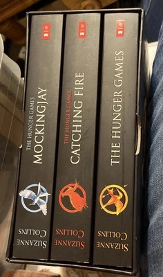 The Hunger Games Trilogy Box Set (Paperback) -  Suzanne Collins -Complete Series - Image 1 of 4