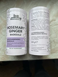 Badesalz Bad Rosemary Ginger Entspannung Hautpflege - Bild 1 von 2