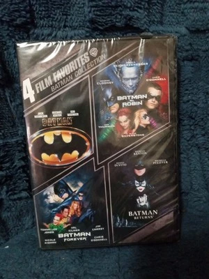 NEW: 4 Film Favorites: Batman Collection (2-DVD Set, 2009) Fast Shipping! - Image 1 of 3
