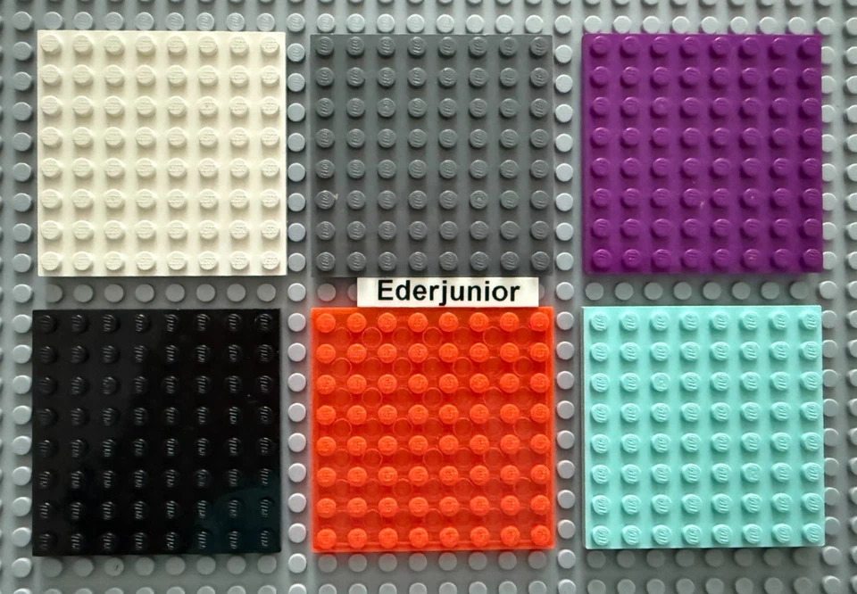 Lego Basic Platte Brick Plate 41539 8x8 verschied. Farben jeweils 1 Stück - Bild 1 von 1