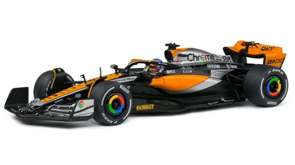 Mclaren Mcl60 #81 4th British Gp 2023 O.piastri 1:43 Model 4317802 SOLIDO - Immagine 1 di 1