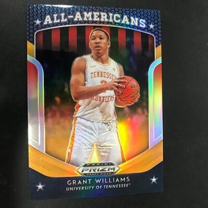 Grant Williams 2019 Prizm Draft All Americans Orange Prizm #43/149 Mavericks H21