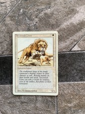 [1x] Savannah Lions - Heavy Play, English - Revised Edition MTG Magic