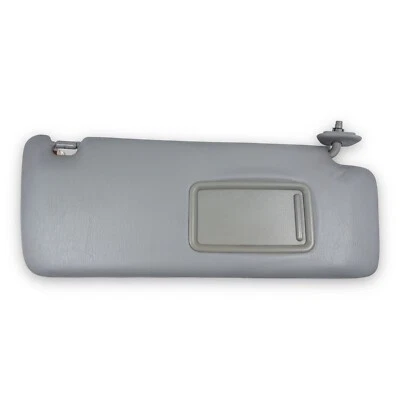 Viseira solar lateral direita Toyota Highlander 2001-2007 passageiro cinza - Imagem 1 de 4