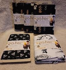 Harry Potter Cotton Fabric 1 Yard Black Background Griffindor & 2 Fat Quarters