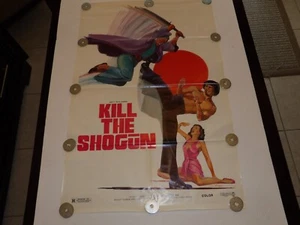 KILL THE SHOGUN Original 1975 1 SHEET MOVIE POSTER 27 x 41 KUNG FU Janet Choy - Picture 1 of 4