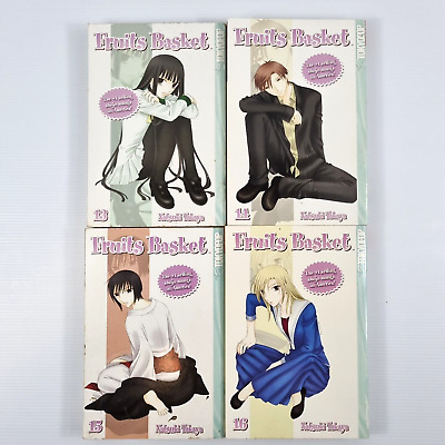 Fruits Basket Vol 13, 14, 15, 16  Natsuki Takaya Manga Tokyopop Manga In English • 45$