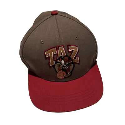 Gorra Taz Tasmanian Devil Looney Tunes SnapBack de la década de 1990/talla única*  Foto 1 de 4