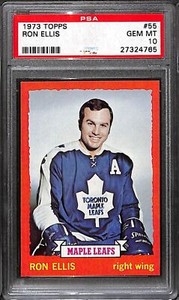 1973 TOPPS #55 RON ELLIS PSA 10 27324765
