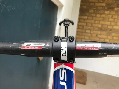 Road bike drop bar FSA energy traditional bend drop bar 42mm - Image 1 of 4