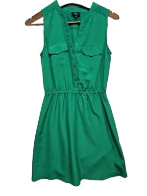 Vestido verde sin mangas Mossimo Supply Co talla X pequeño   Foto 1 de 4