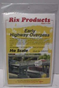 Early Highway Overpass HO Scale #628-0101 RIX Model Kit 042123DMT4 - Picture 1 of 2