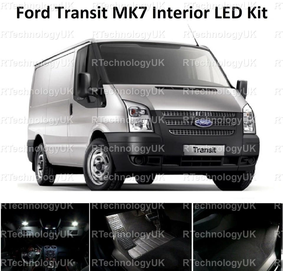 Kit interior premium Ford Transit MK7 2006-2014 ACTUALIZACIÓN XENÓN Foto 1 de 1