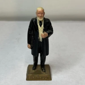 1960s Vintage Marx Toys 23rd US President BENJAMIN HARRISON Figure 2.7" Tall - Picture 1 of 8