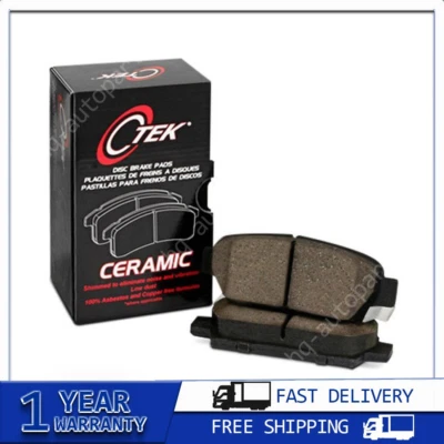 Juego de 1 pastillas de freno traseras de cerámica centradas para Ford F-150 2012 2013 2014 Foto 1 de 4