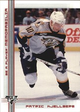 2000-01 (PREDATORS) BAP Memorabilia Ruby #301 Patric Kjellberg /200