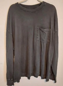 Abercrombie & Fitch Soft A&F Essentials Oversized Crew Neck Long Sleeve Shirt 2X - Picture 1 of 1