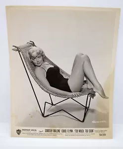 1958 ORIGINAL DORTHY MALONE PIN-UP SEXY STUDIO PRODUKTIONSFOTO A237 - Bild 1 von 3