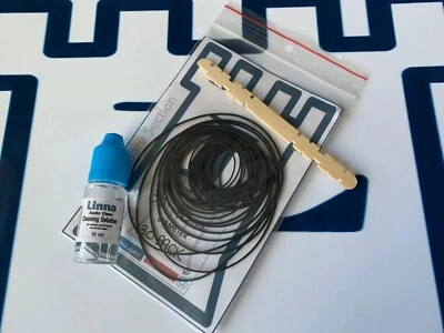 Linna pack of 30 Square Rubber Drive Belts / Bands for Cassette Decks With Clean - Image 1 of 4