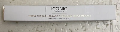 ICONIC LONDON TRIPLE THREAT MASCARA in Black 0.30fl oz NIB - Image 1 of 2