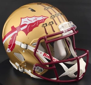 FLORIDA STATE SEMINOLES NCAA Riddell Speed Full Size REPLICA Football Helmet - Picture 1 of 4