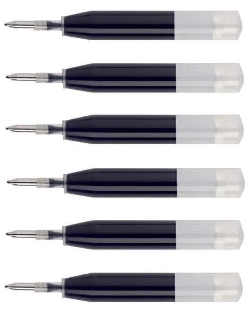 6 recambios para bolígrafo de gel de iones Cross & Sheaffer, negro, azul, púrpura, rojo, verde Foto 1 de 1