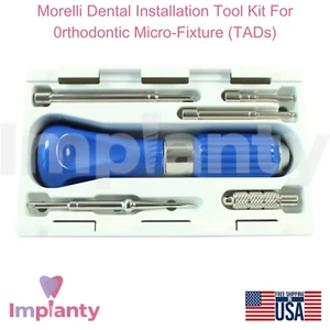 Kit de herramientas de instalación dental Morelli para microajuste de ortodoncia (TAD) - Imagen 1 de 8
