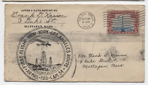 1930 Tulsa OK cacheted airmail flight cover [6525.1370 - Picture 1 of 3