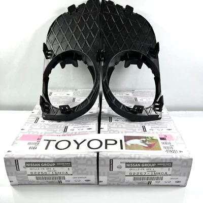 Panel antiniebla NISSAN 62257 62256-1NH0A Infiniti G25 G37 moldura izquierda y derecha genuina Foto 1 de 4