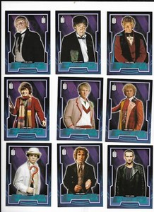 Doctor Who 2015 Topps Trading Card Complete BLUE Parallel Set 1-200