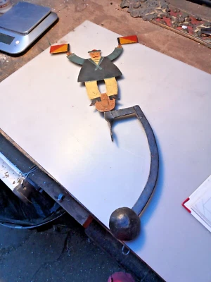 Ancien jouet mobil Fin XIXème début XXème Marin drapeaux - Photo 1/4