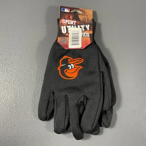 Baltimore Orioles MLB Baseball Two Tone Sports Utility Gloves Team Logo Sports Cover