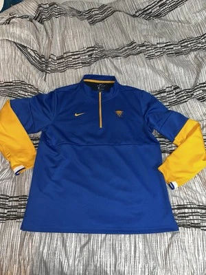 Pittsburgh Panthers Quarter Zip Jacket By Nike Pittsburgh Football  Large NCAA - Image 1 of 4
