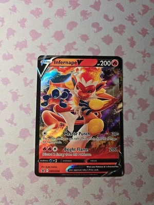 Infernape V SWSH252 SWSH: Sword & Shield Promo Cards Holo - Image 1 of 4