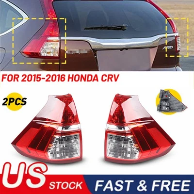 1 par de luces traseras de freno de parada trasera para Honda CR-V CRV 2015-2016 Foto 1 de 4