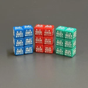 18 Battletech Stats Modifier Dice Dice Bundle Movement Heat & Special WAR GAME A - Picture 1 of 6