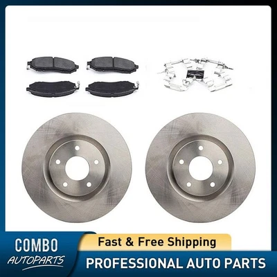 Magma Front Disc Brake Pad Set Disc Brake Rotor fits Renault Koleos 2010-2016 - Image 1 of 4