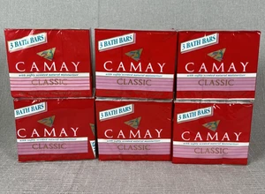 Camay Seife Pink Classic weich duftend 6 Packungen à 3 einzeln verpackt Badestangen - Bild 1 von 4