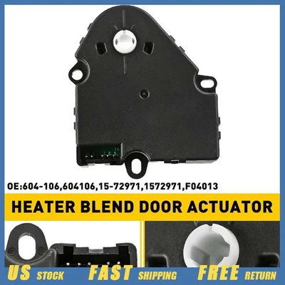 Puerta de mezcla de calefacción para actuador 99-13 Silverado/Sierra 1500 1500HD 2500 2500HD EE. UU. Foto 1 de 4