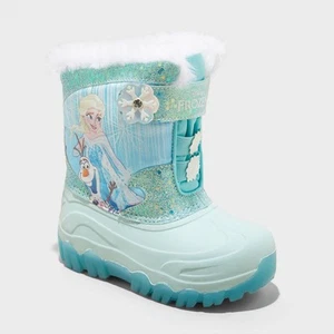Toddler Girls' Frozen Frozen Waterproof Boots Shearling Winter - Picture 1 of 28