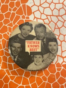 Father Knows Best CBS NBC Button Anstecker Pin Pinback 279 Promo Robert Young - Bild 1 von 2