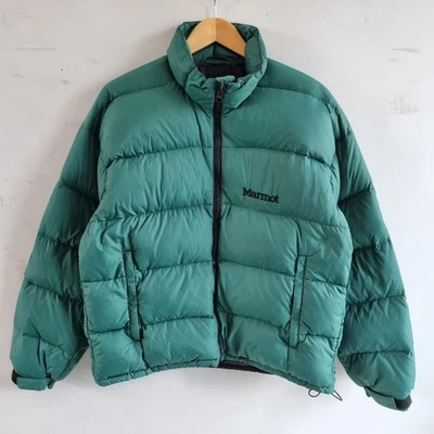 Marmot Womens Green Goose Down Filled Puffer Jacket Size Medium - Image 1 of 4