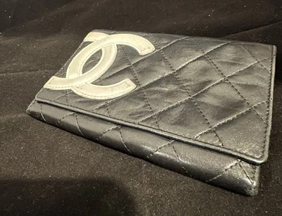 Chanel Cambon  Folded Wallet Comes With COA - Image 1 of 4