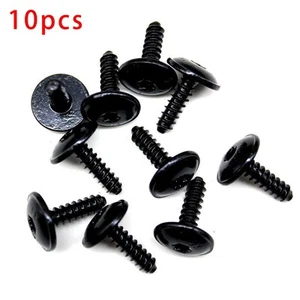 10PCS Screw Black Fender Guard Practical To Use Brand New High Quality - Picture 1 of 8