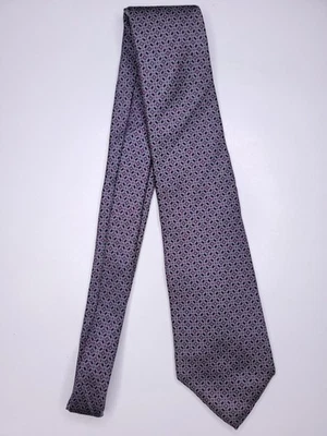 John Henry Mens Formal Necktie 57"Lx3.5"W Purple/Black Neck Tie - Изображение 1 из 4