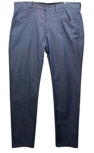 Pantalones Robert Graham Para Hombre Talla 38 Se Ajusta 40x35 Azul Estampado Chino Arte Para Usar - Imagen 1 de 8