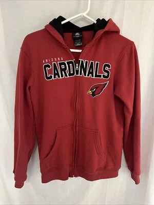 Arizona Cardinals Zip Up Hoodie Sweatshirt NFL Football Boys Youth Size XL (18) - Image 1 of 4