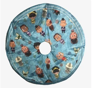 Avatar: The Last Airbender Christmas Tree Skirt 48 Inch Diameter - Aang Katara - Picture 1 of 3