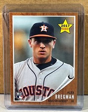 2017 TOPPS THROWBACK THURSDAY #20 ALEX BREGMAN ASTROS ROOKIE Print Run 1329 Read