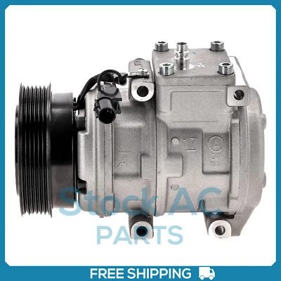 Compresor de aire acondicionado 10PA17C para Hyundai Genesis cupé 3,8 L - 2010 2011 2012 QR Foto 1 de 4